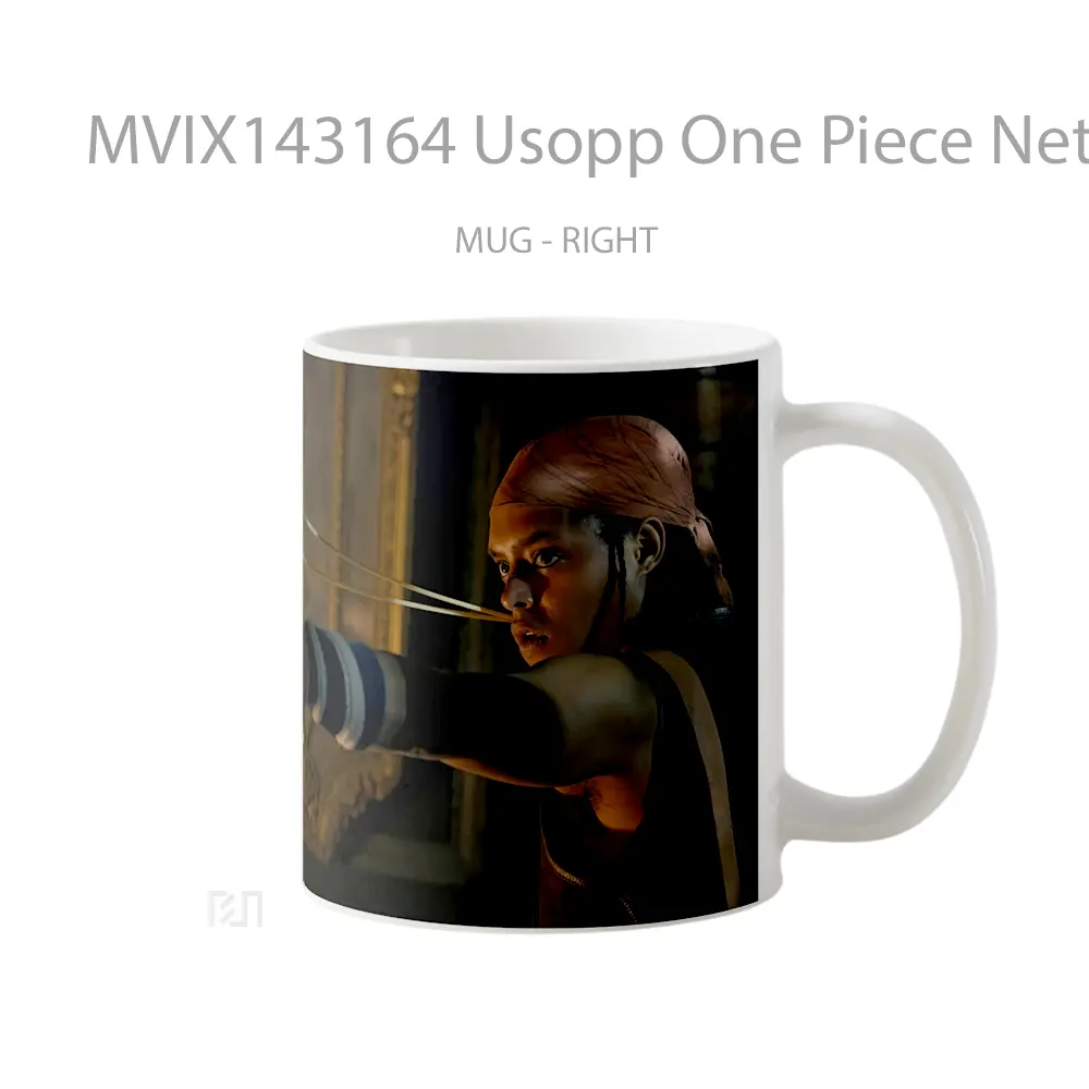 Mug Usopp One Piece Netflix Cangkir Anime - All-side / Desain