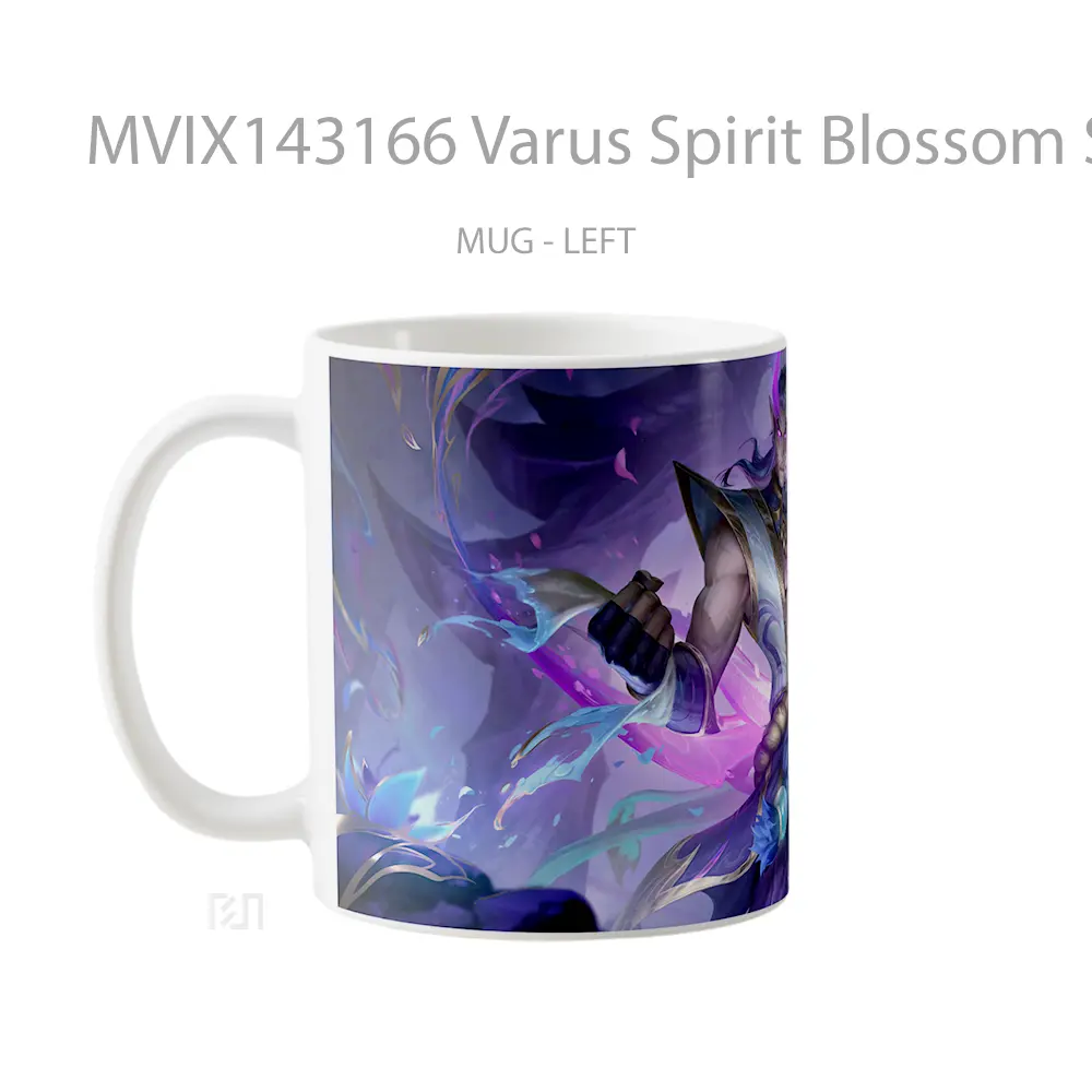 Mug Varus Spirit Blossom Skin Lol Splash Art Cangkir Gamer - All-side / Desain