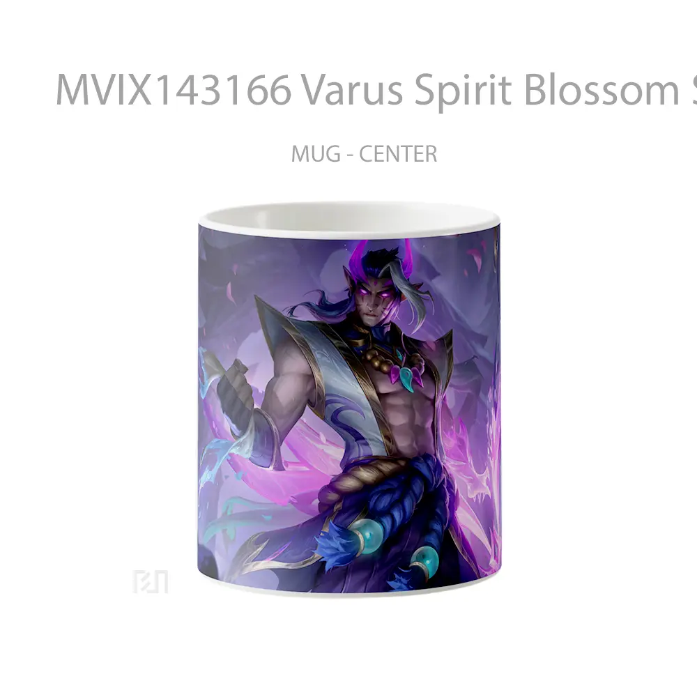 Mug Varus Spirit Blossom Skin Lol Splash Art Cangkir Gamer