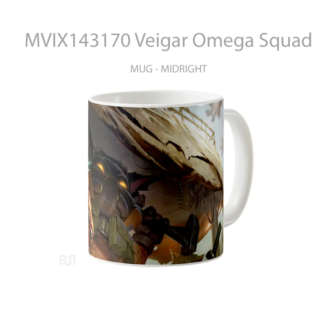 Mug Veigar Omega Squad Skin Lol Wild Rift Splash Art Cangkir Gamer - All-side / Desain