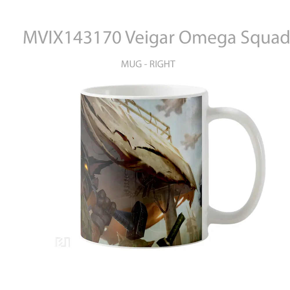 Mug Veigar Omega Squad Skin Lol Wild Rift Splash Art Cangkir Gamer - All-side / Desain