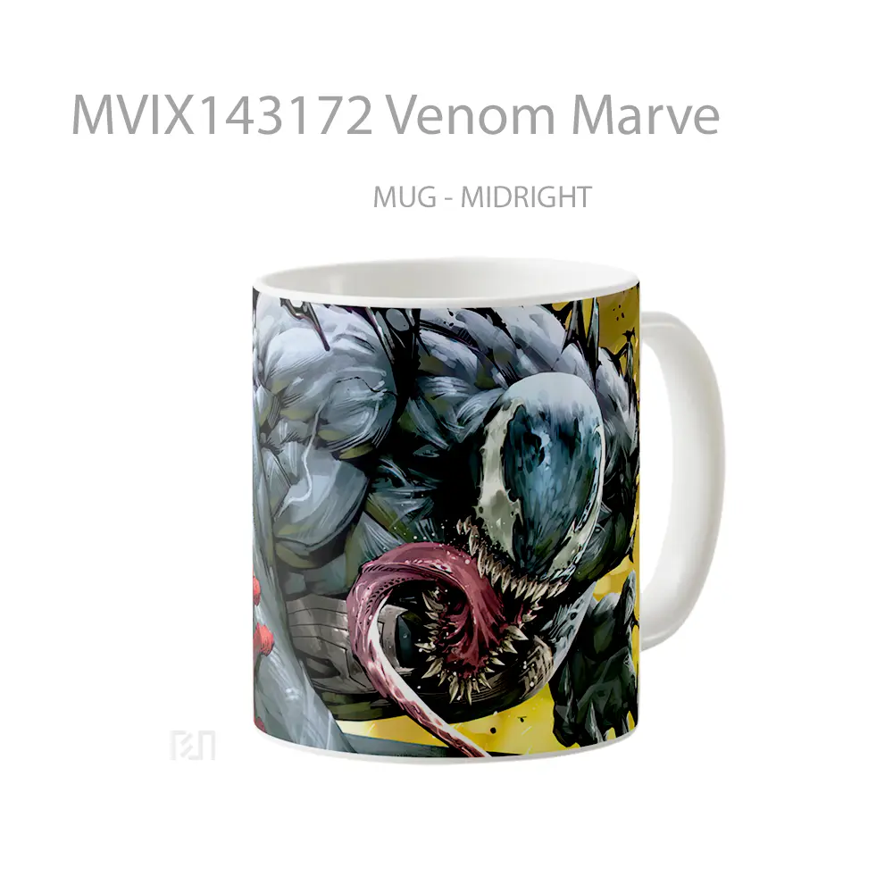 Mug Venom Marve Gelas Keramik Unik - All-side / Desain