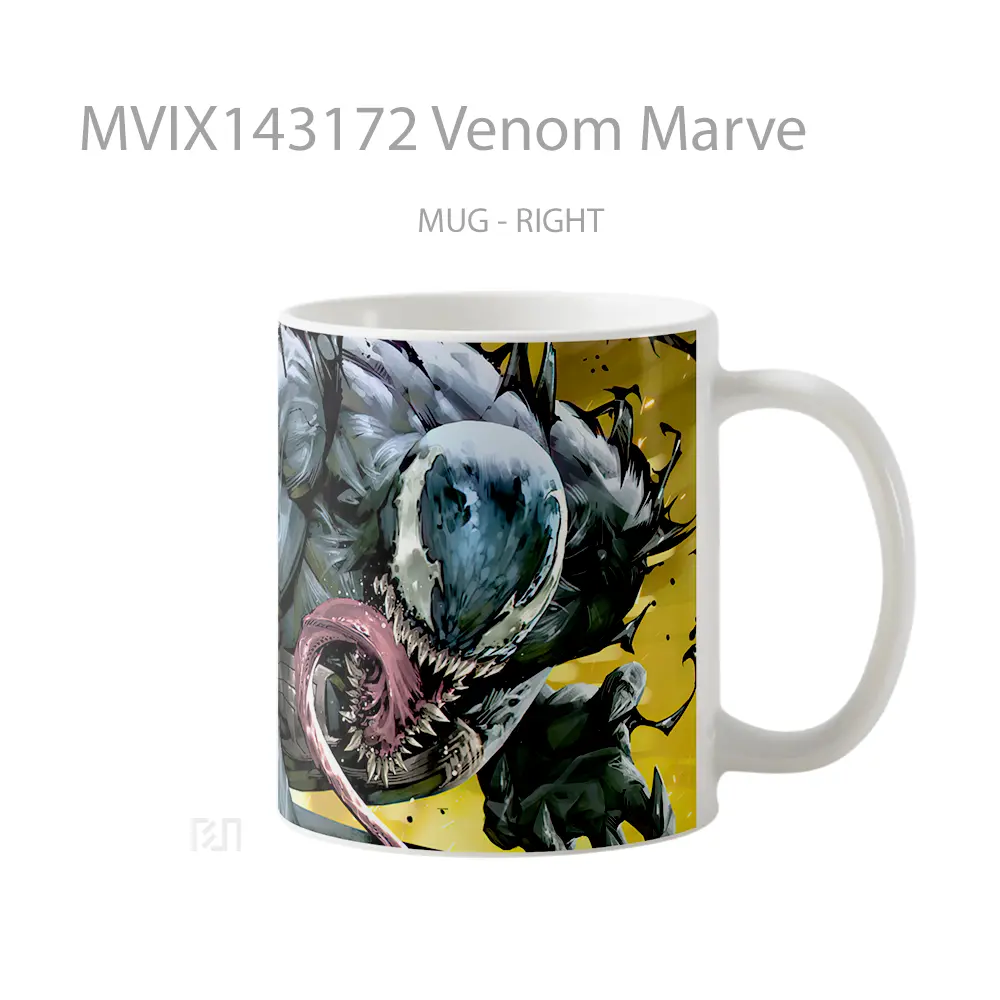 Mug Venom Marve Gelas Keramik Unik - All-side / Desain
