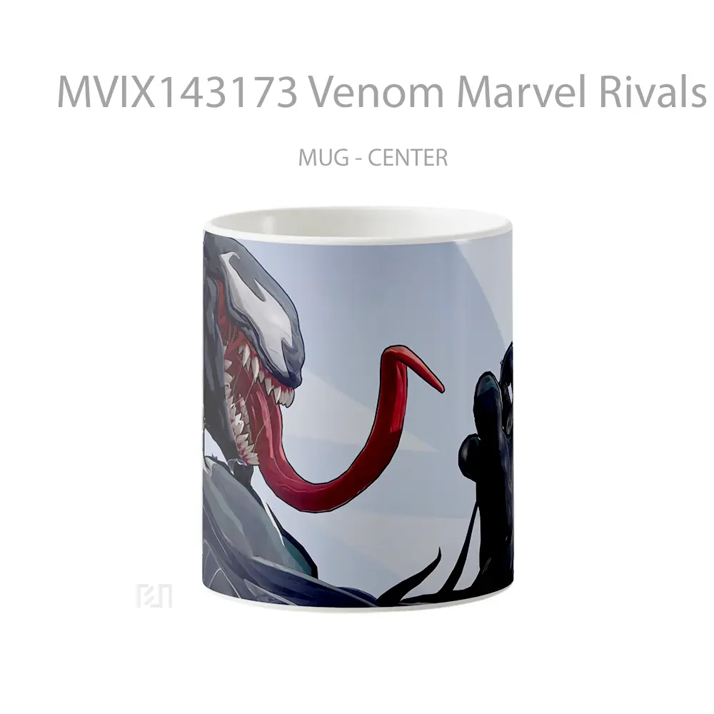 Mug Venom Marvel Rivals Gelas Superhero