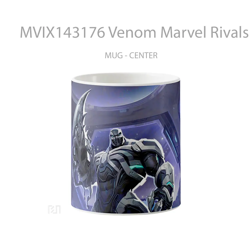 Mug Venom Marvel Rivals Mvp Space Knight Skin Gelas Superhero