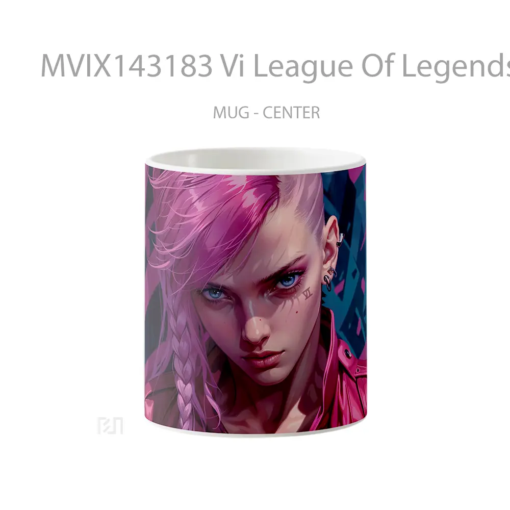 Mug Vi League Of Legends Cangkir Gamer