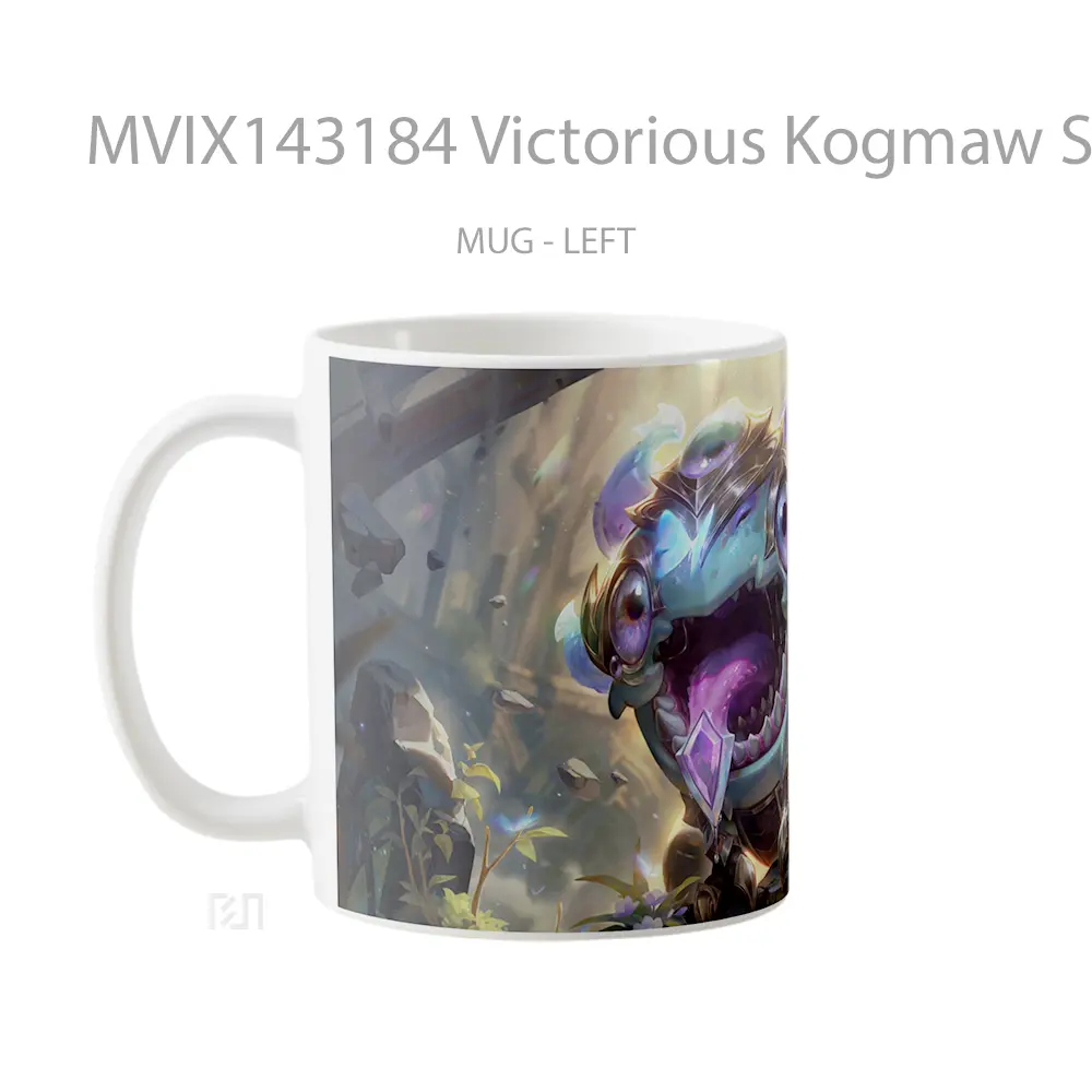 Mug Victorious Kogmaw Skin Lol Splash Ar Cangkir Gamer - All-side / Desain