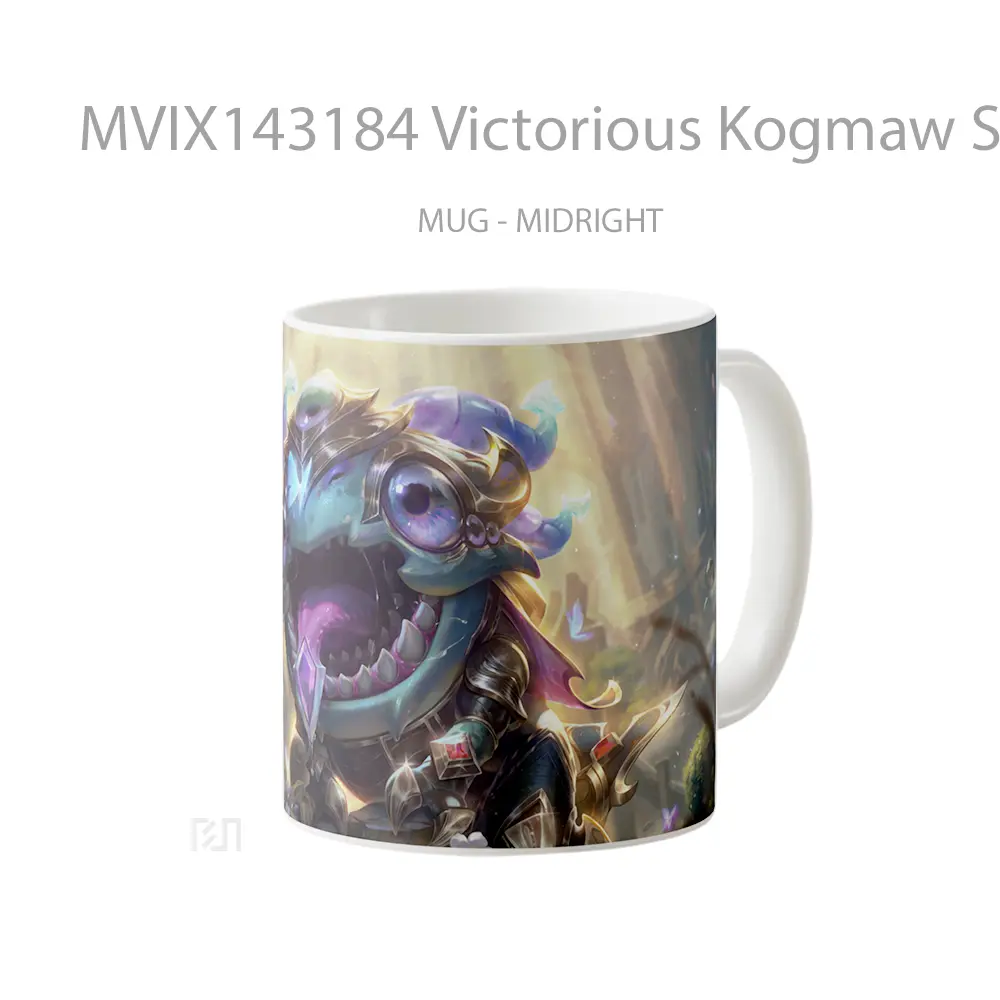 Mug Victorious Kogmaw Skin Lol Splash Ar Cangkir Gamer - All-side / Desain