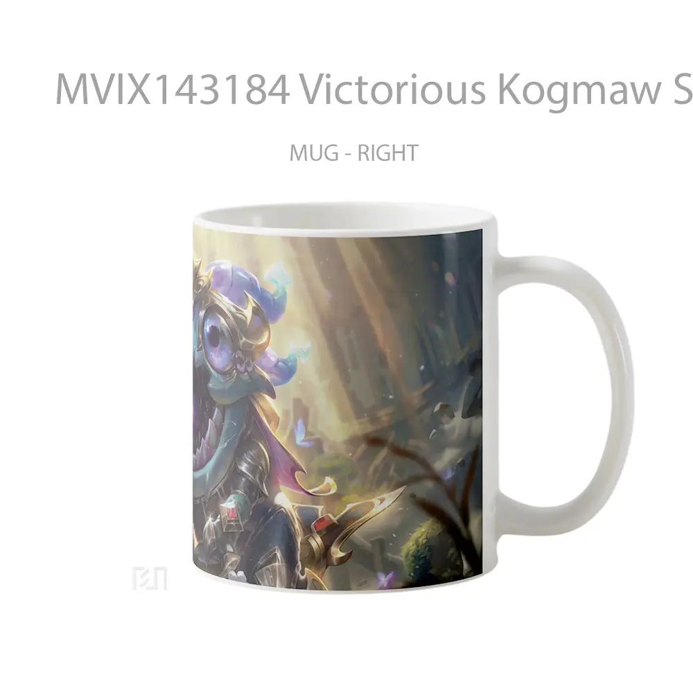 Mug Victorious Kogmaw Skin Lol Splash Ar Cangkir Gamer - All-side / Desain