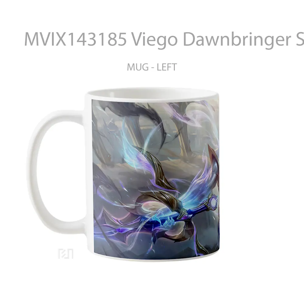 Mug Viego Dawnbringer Skin Lol Wild Rift Splash Art Cangkir Gamer - All-side / Desain