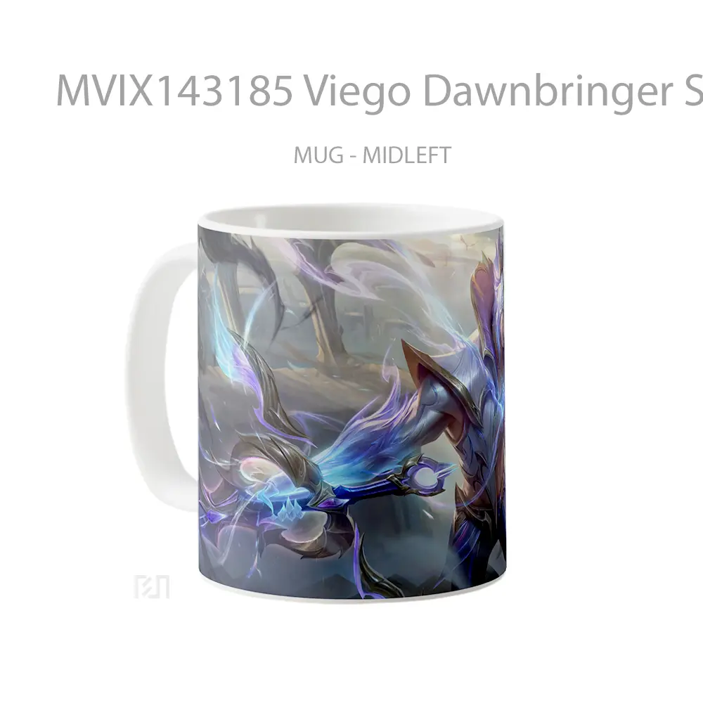 Mug Viego Dawnbringer Skin Lol Wild Rift Splash Art Cangkir Gamer - All-side / Desain