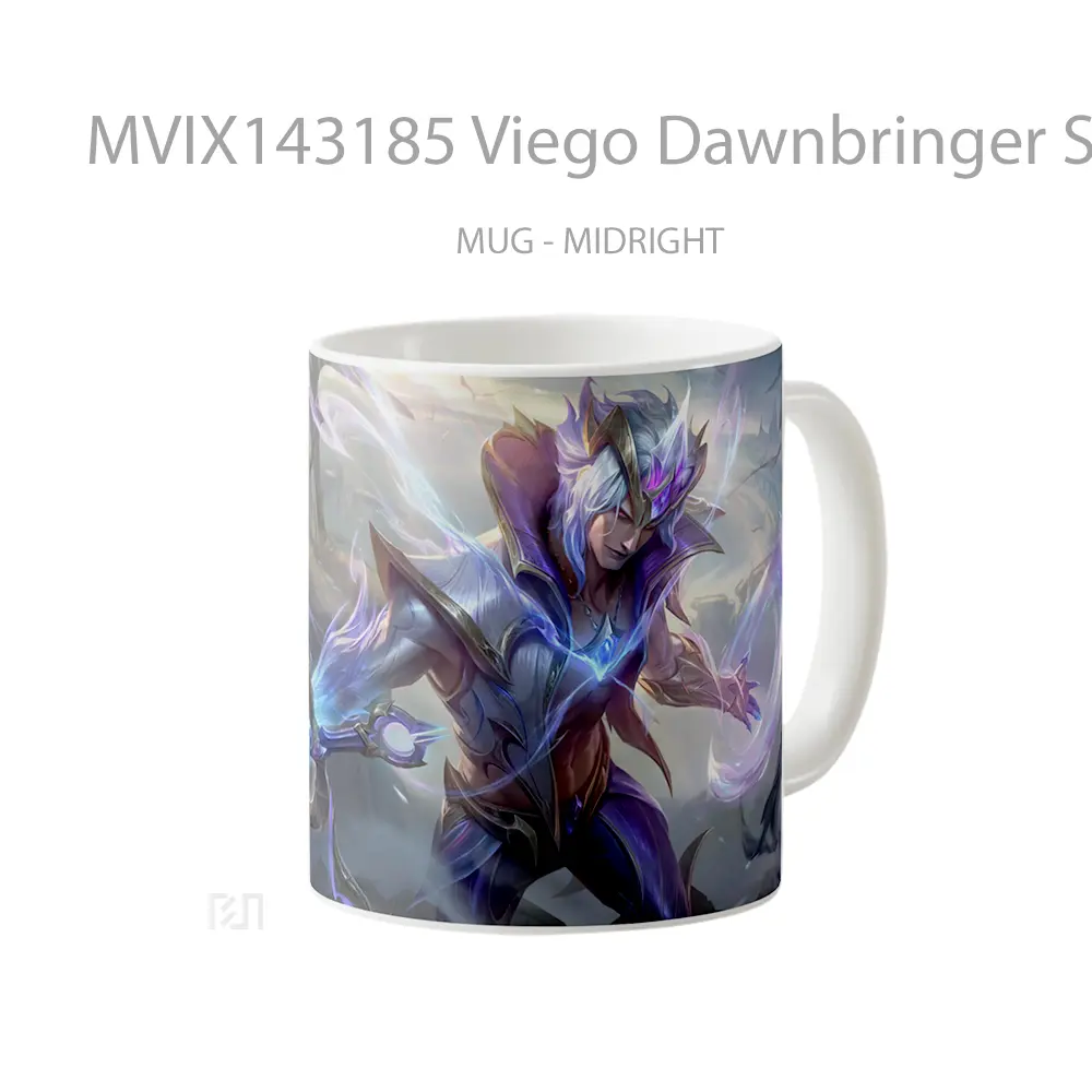 Mug Viego Dawnbringer Skin Lol Wild Rift Splash Art Cangkir Gamer - All-side / Desain