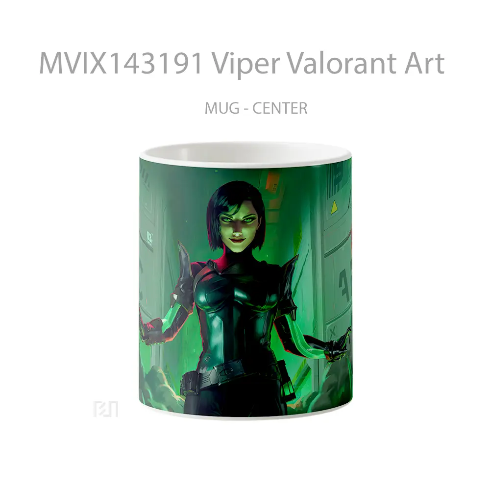 Mug Viper Valorant Art Cangkir Gamer
