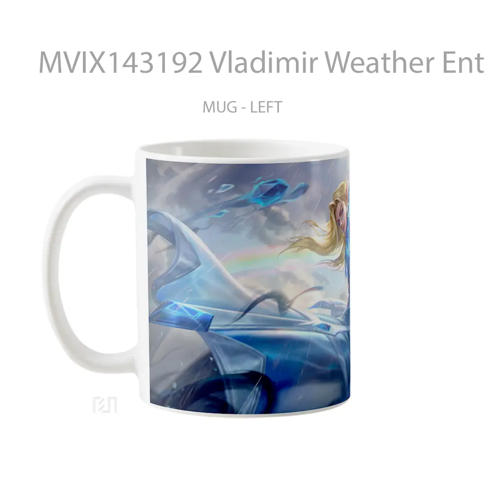 Mug Vladimir Weather Entity Skin Lol Wild Rift Splash Art Cangkir Gamer - All-side / Desain