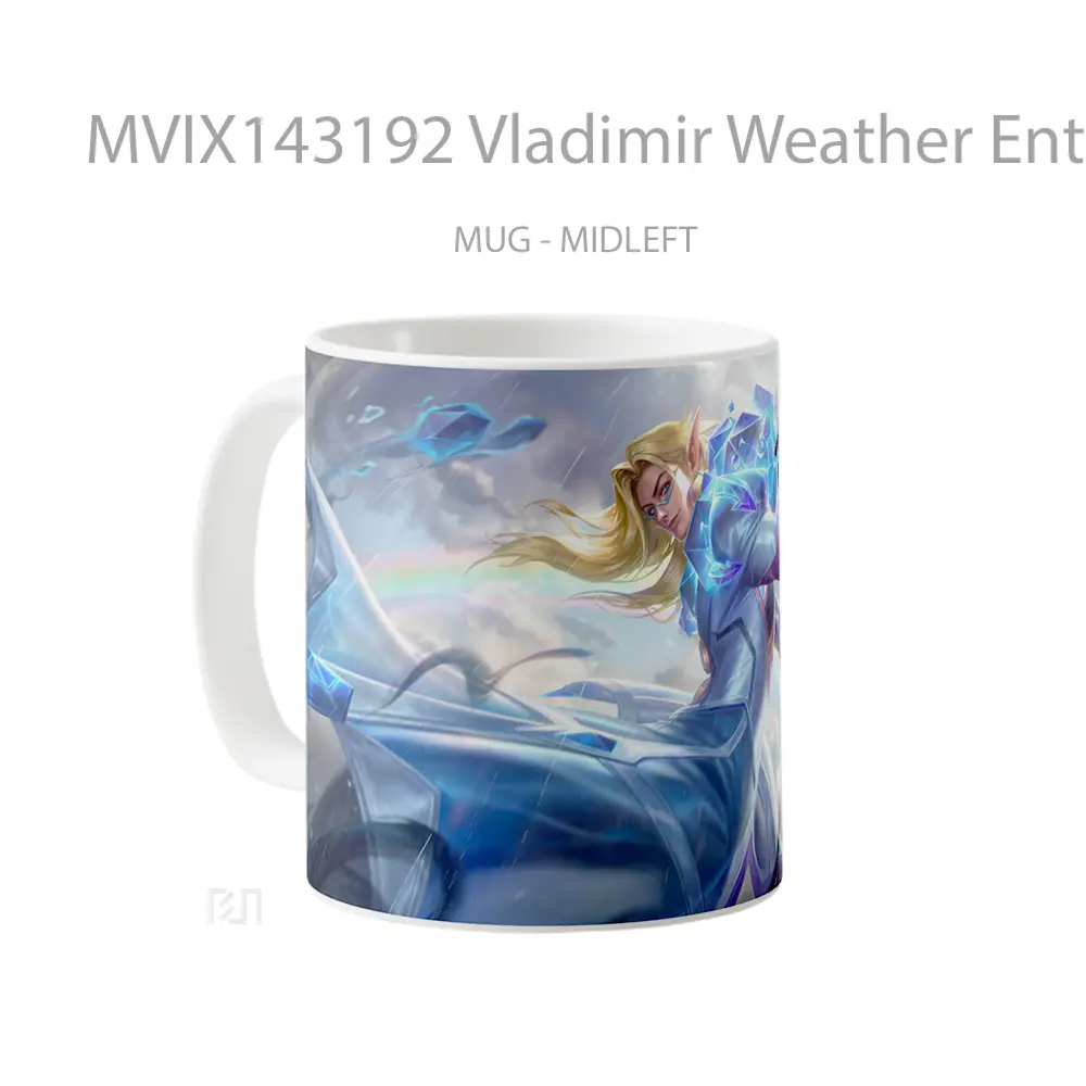 Mug Vladimir Weather Entity Skin Lol Wild Rift Splash Art Cangkir Gamer - All-side / Desain