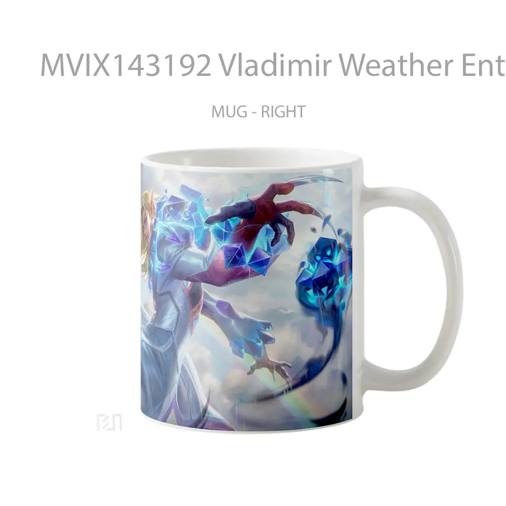 Mug Vladimir Weather Entity Skin Lol Wild Rift Splash Art Cangkir Gamer - All-side / Desain
