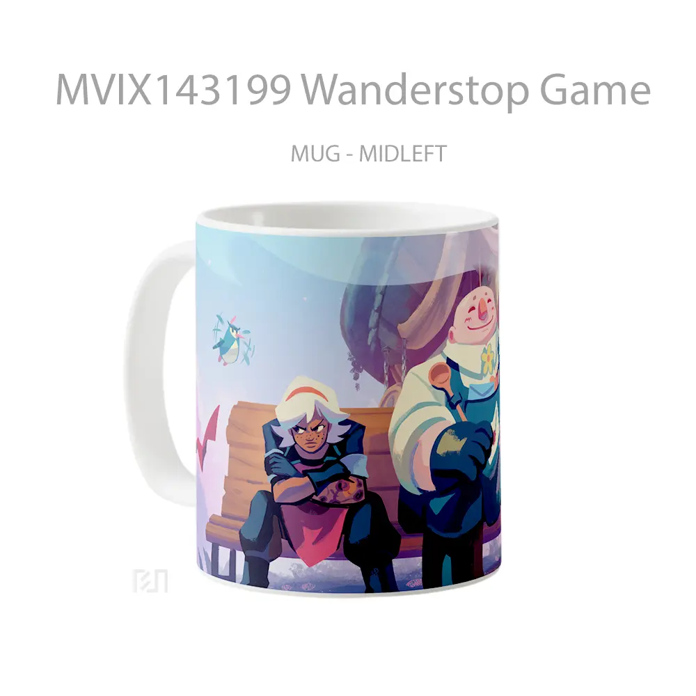 Mug Wanderstop Game Cangkir Gamer - All-side / Desain