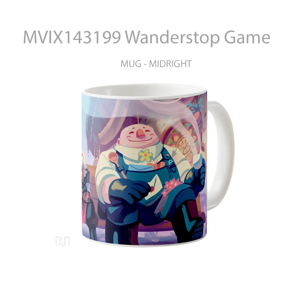 Mug Wanderstop Game Cangkir Gamer - All-side / Desain