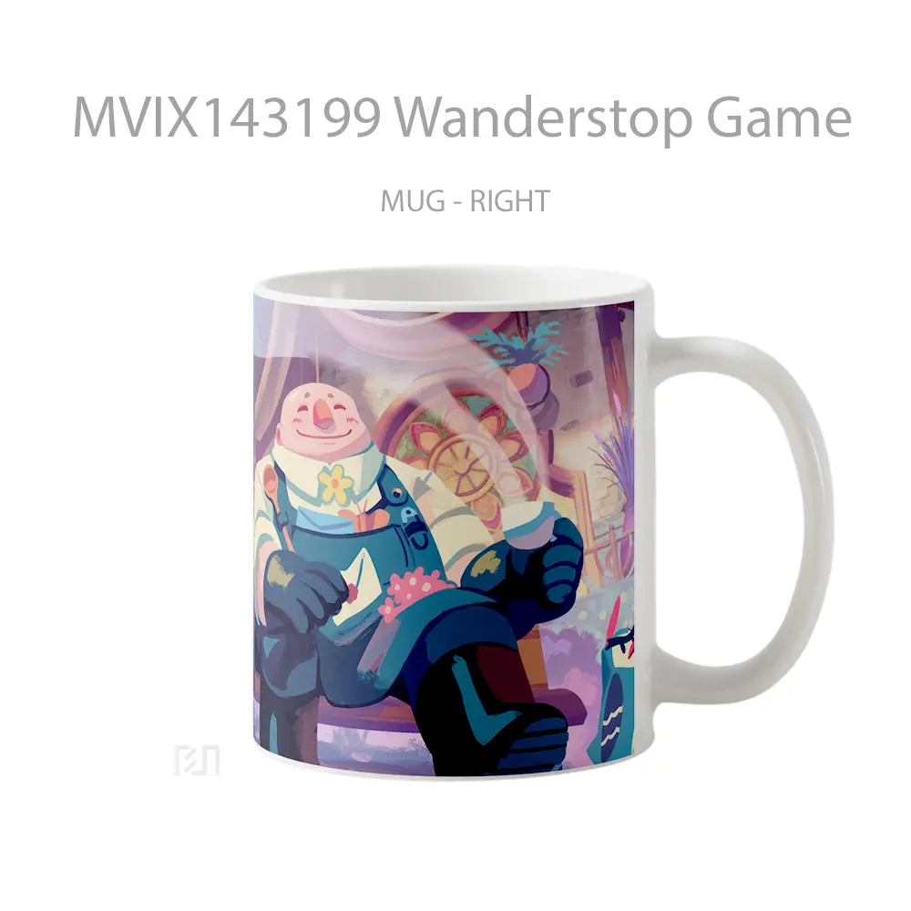 Mug Wanderstop Game Cangkir Gamer - All-side / Desain