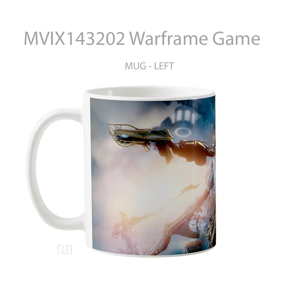 Mug Warframe Game Cangkir Gamer - All-side / Desain