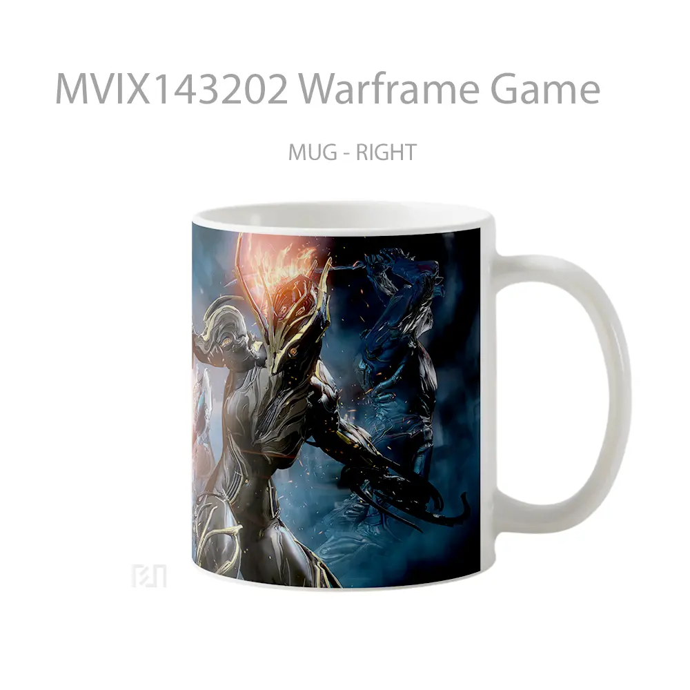 Mug Warframe Game Cangkir Gamer - All-side / Desain