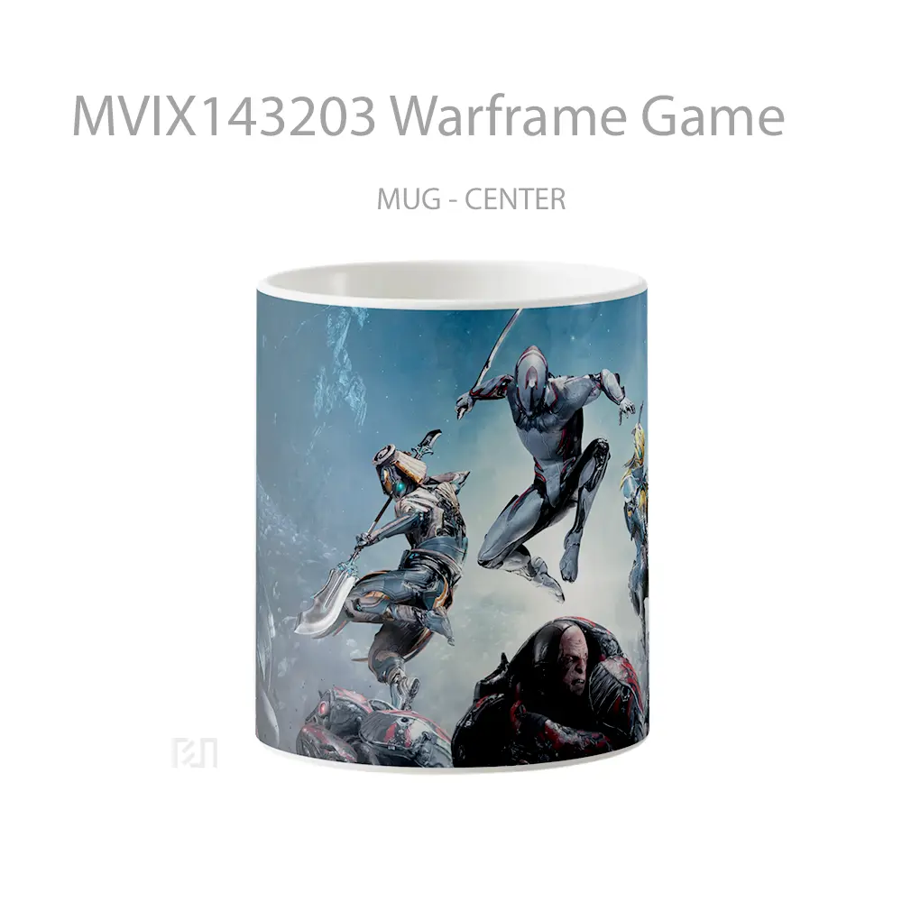 Mug Warframe Game Cangkir Gamer