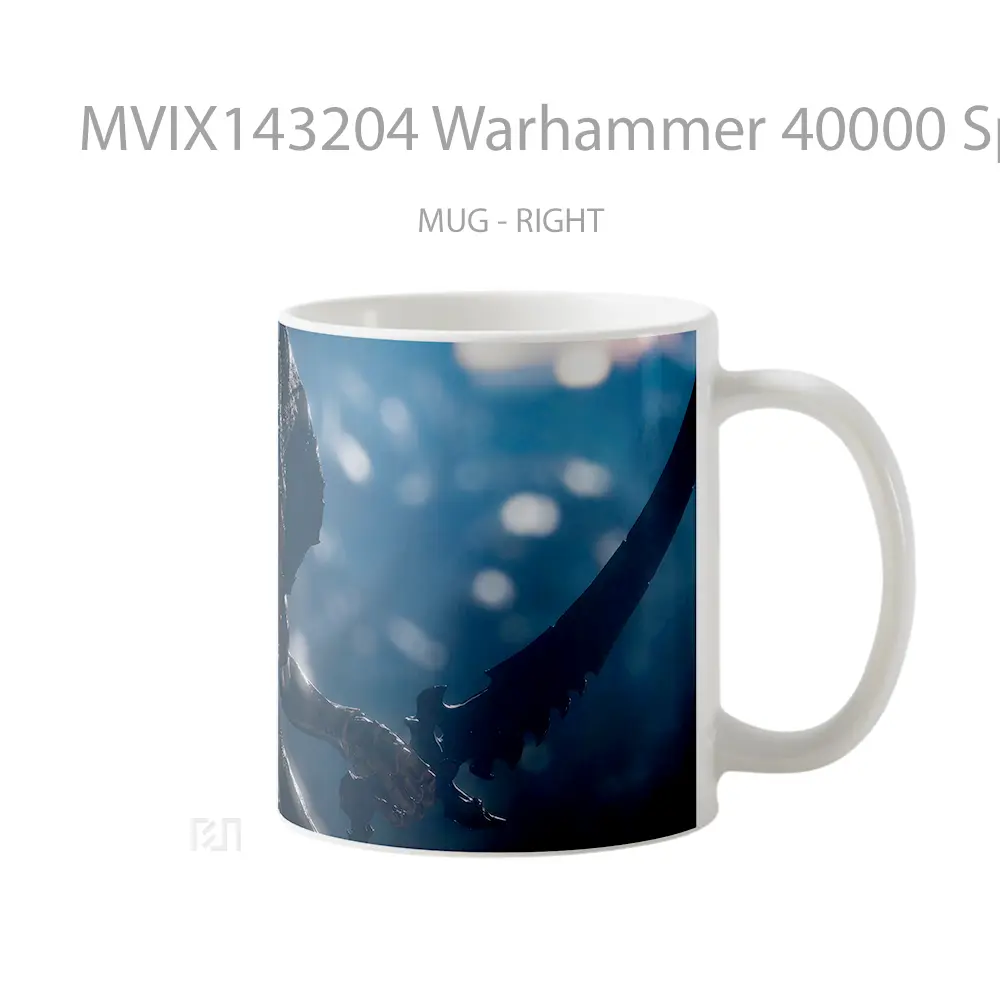 Mug Warhammer 40000 Space Marine 2 Alien Gelas Keramik Unik - All-side / Desain