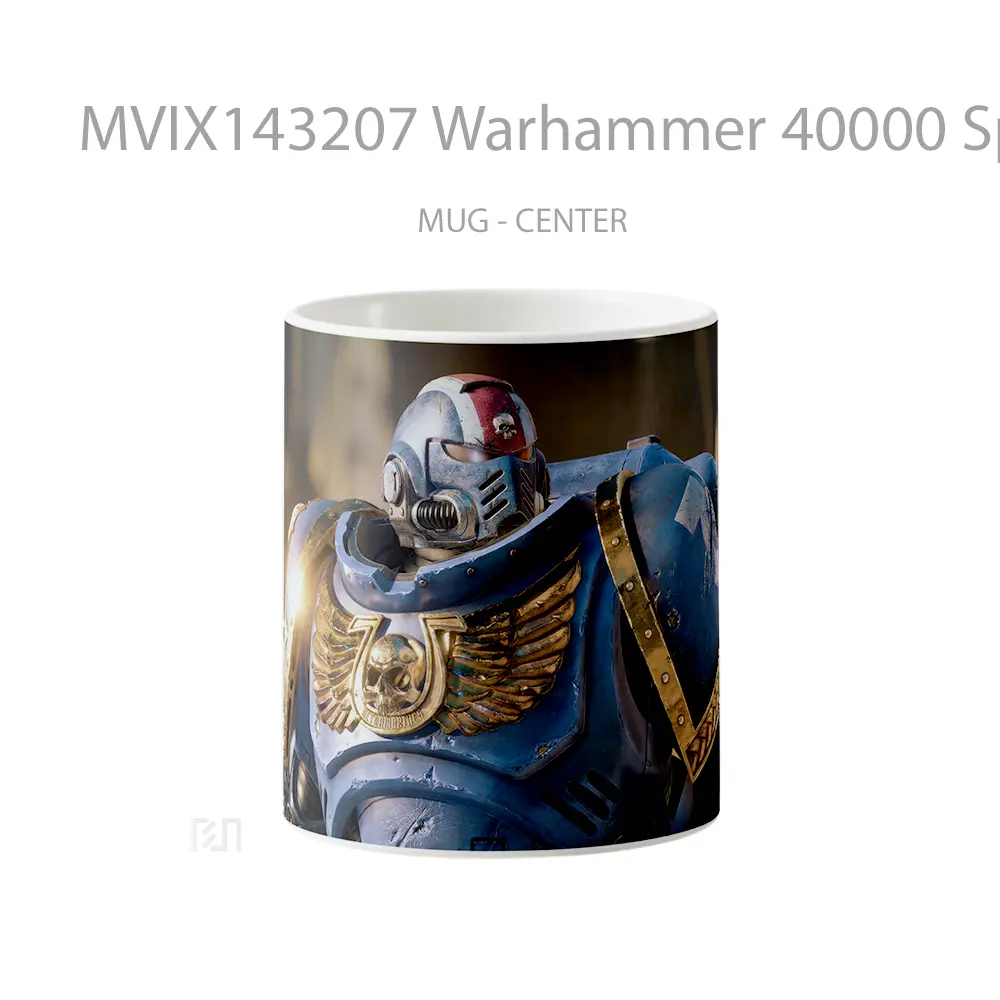Mug Warhammer 40000 Space Marine 2 Gelas Keramik Unik