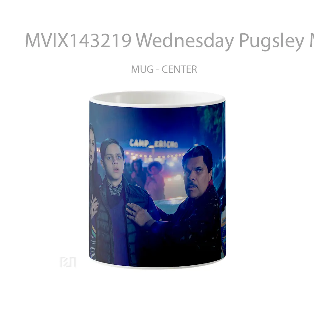 Mug Wednesday Pugsley Motricia Gomez S2 Gelas Keramik Unik