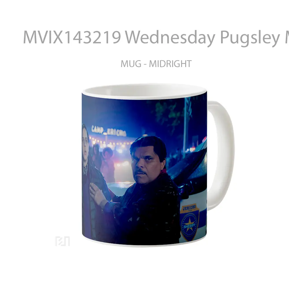 Mug Wednesday Pugsley Motricia Gomez S2 Gelas Keramik Unik - All-side / Desain