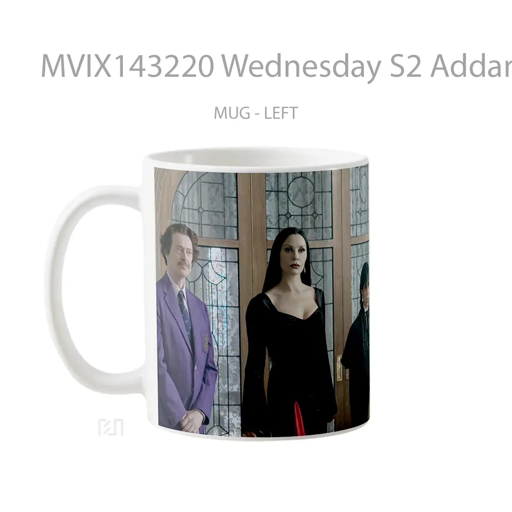 Mug Wednesday S2 Addams Family Gelas Keramik Unik - All-side / Desain