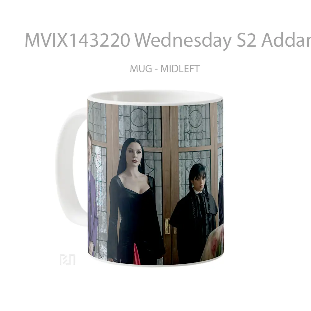Mug Wednesday S2 Addams Family Gelas Keramik Unik - All-side / Desain