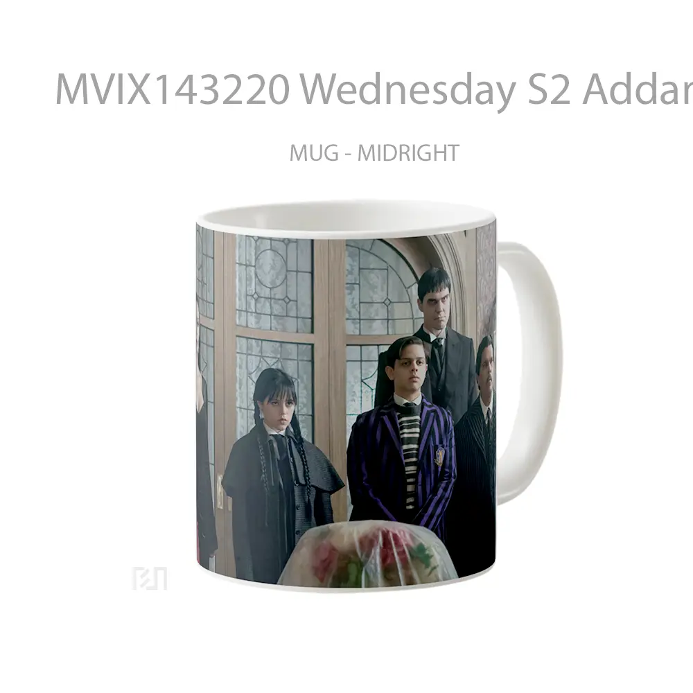 Mug Wednesday S2 Addams Family Gelas Keramik Unik - All-side / Desain