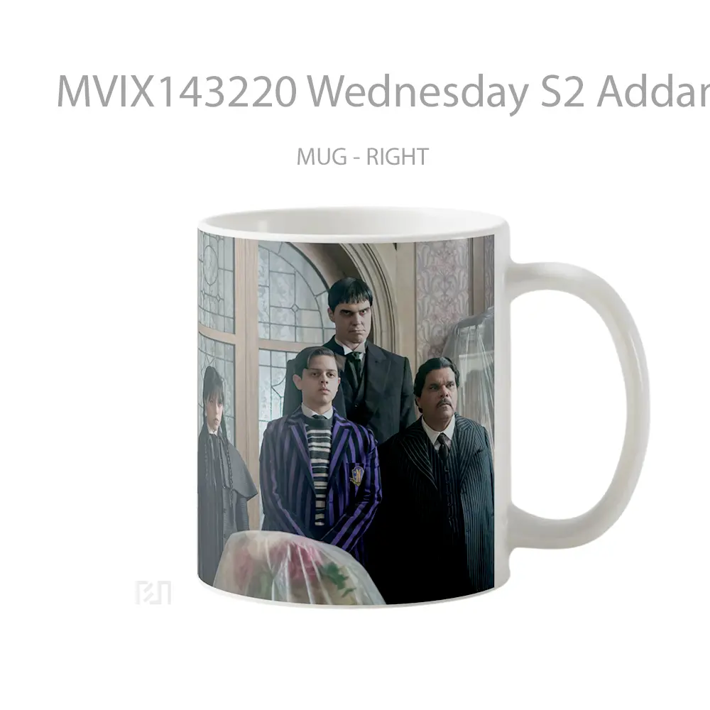 Mug Wednesday S2 Addams Family Gelas Keramik Unik - All-side / Desain