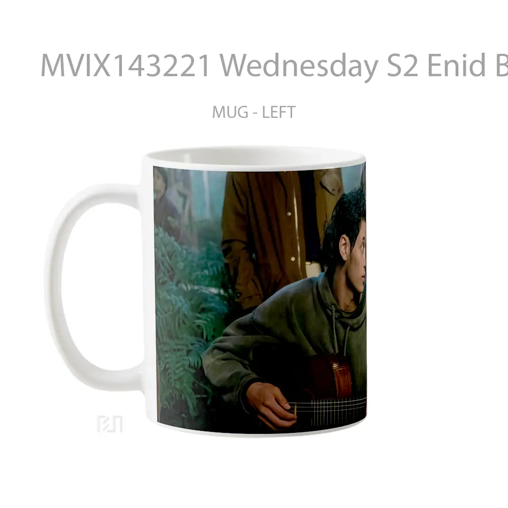 Mug Wednesday S2 Enid Bruno Gelas Keramik Unik - All-side / Desain