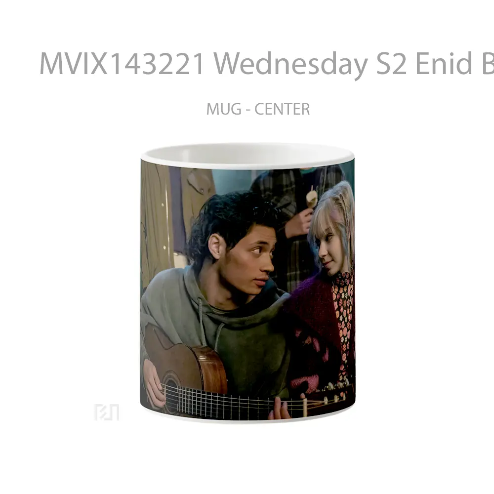 Mug Wednesday S2 Enid Bruno Gelas Keramik Unik