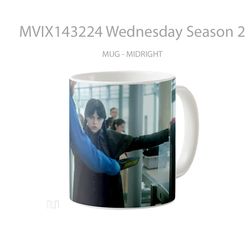 Mug Wednesday Season 2 Gelas Pemandangan Alam - All-side / Desain