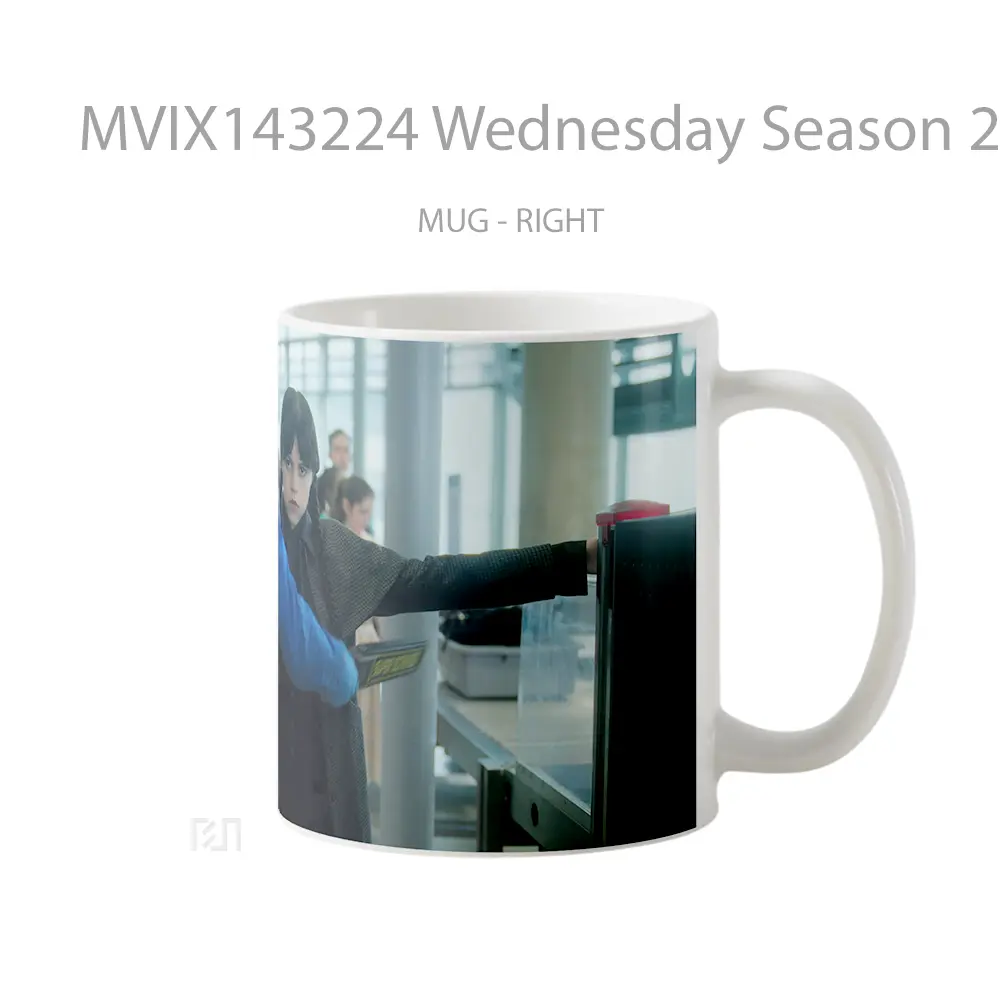 Mug Wednesday Season 2 Gelas Pemandangan Alam - All-side / Desain