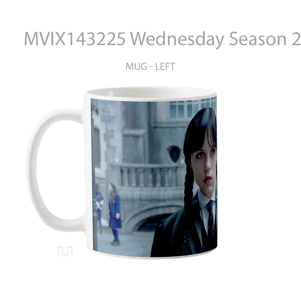 Mug Wednesday Season 2 Gelas Pemandangan Alam - All-side / Desain