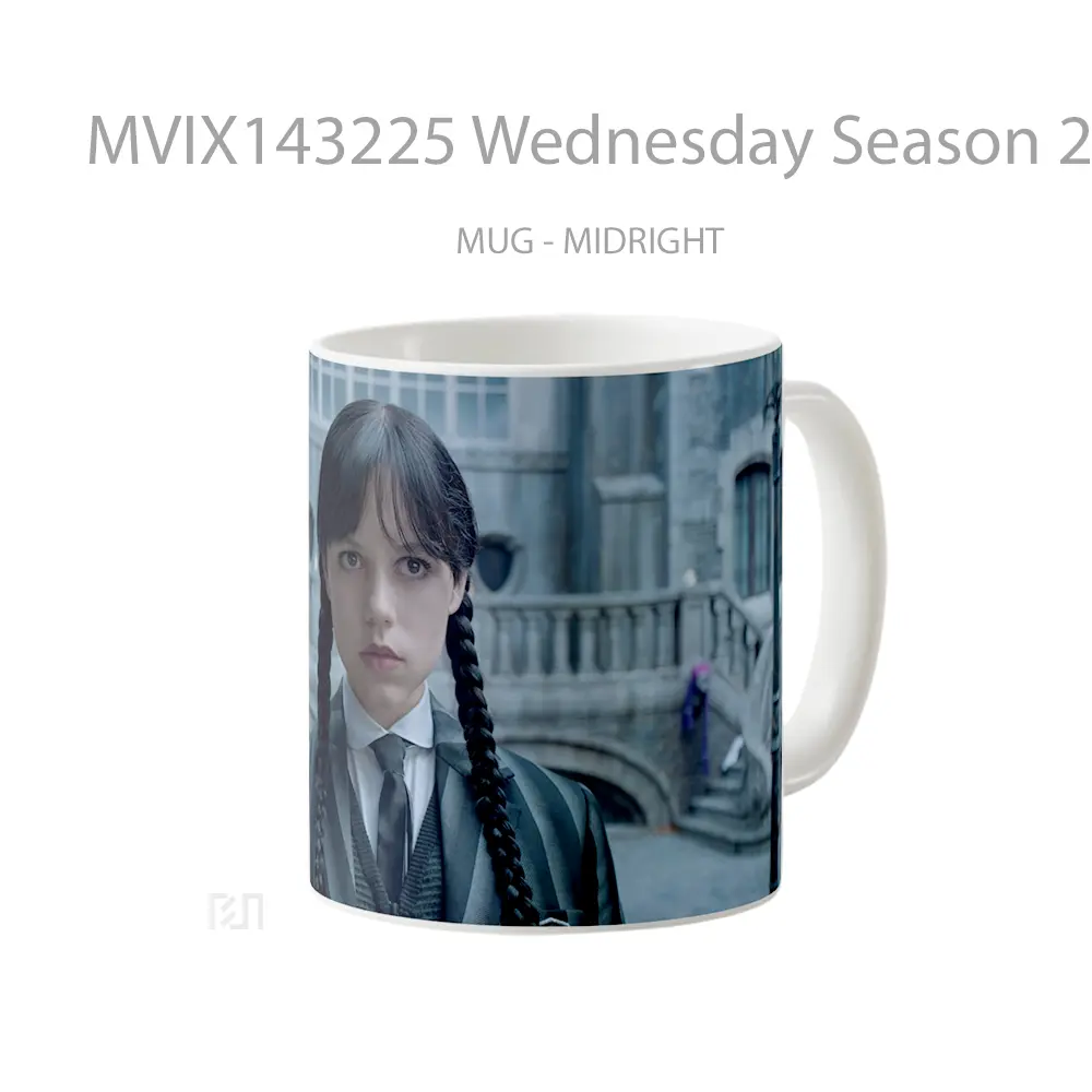 Mug Wednesday Season 2 Gelas Pemandangan Alam - All-side / Desain