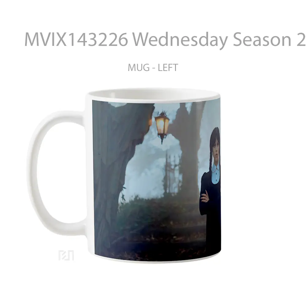 Mug Wednesday Season 2 Netflix Gelas Pemandangan Alam - All-side / Desain