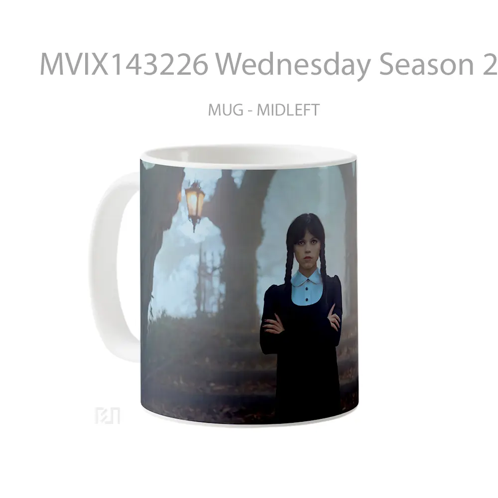 Mug Wednesday Season 2 Netflix Gelas Pemandangan Alam - All-side / Desain