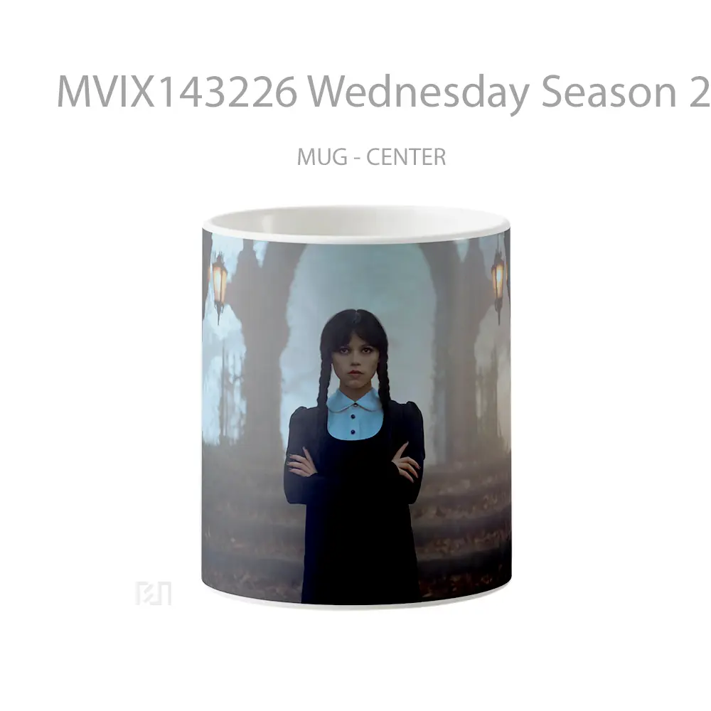 Mug Wednesday Season 2 Netflix Gelas Pemandangan Alam