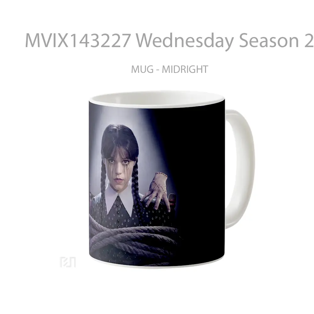 Mug Wednesday Season 2 Netflix Gelas Pemandangan Alam - All-side / Desain