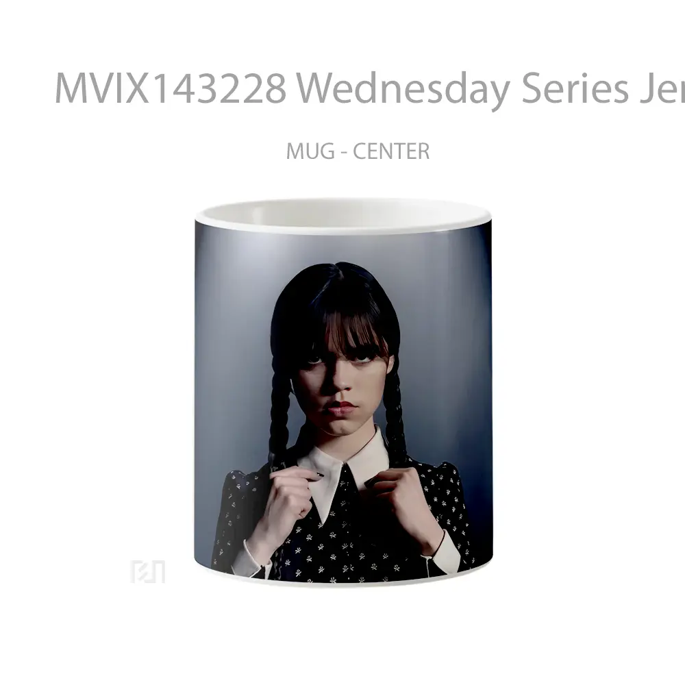 Mug Wednesday Series Jenna Ortega Gelas Keramik Unik