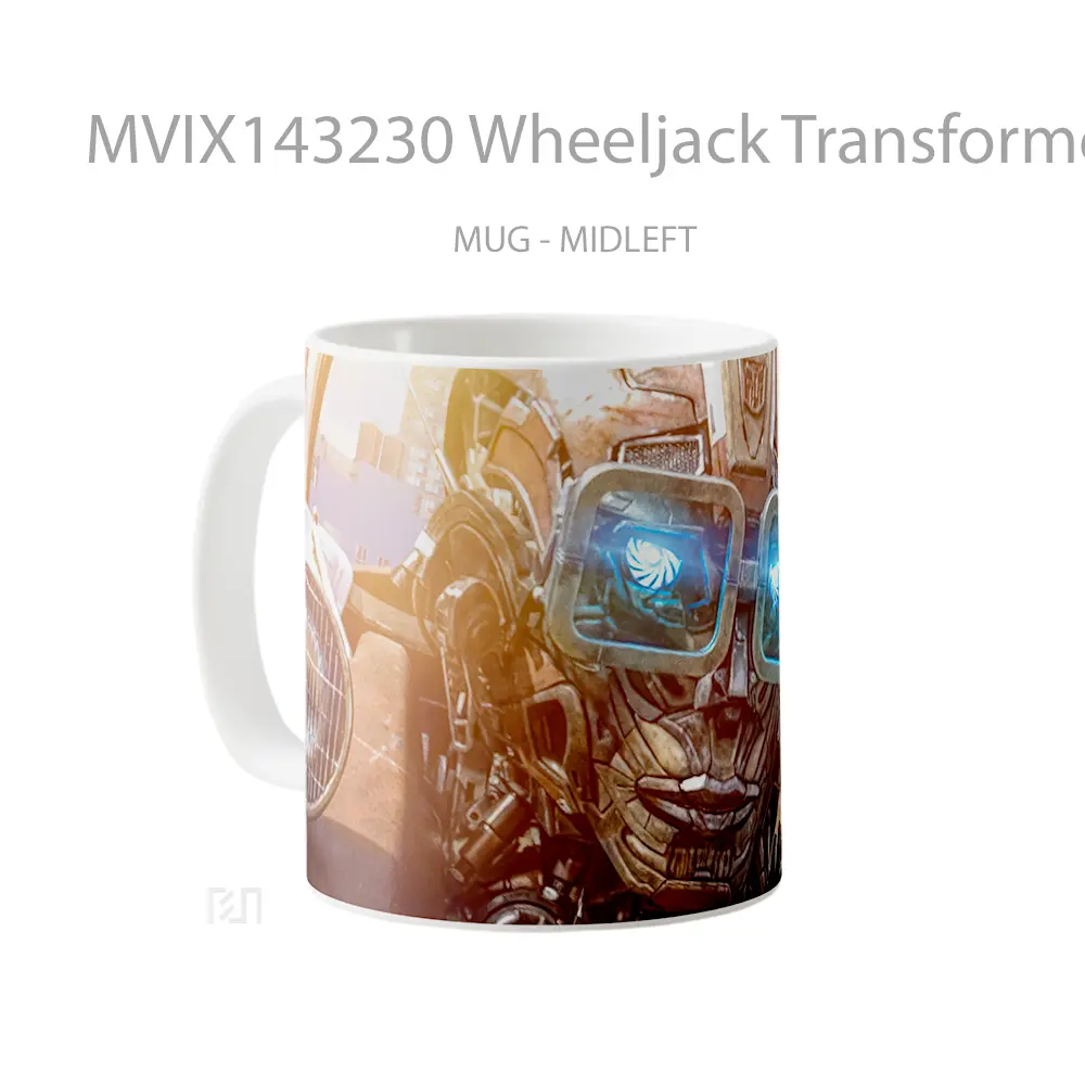 Mug Wheeljack Transformers Rise Of The Beasts Gelas Keramik Unik - All-side / Desain