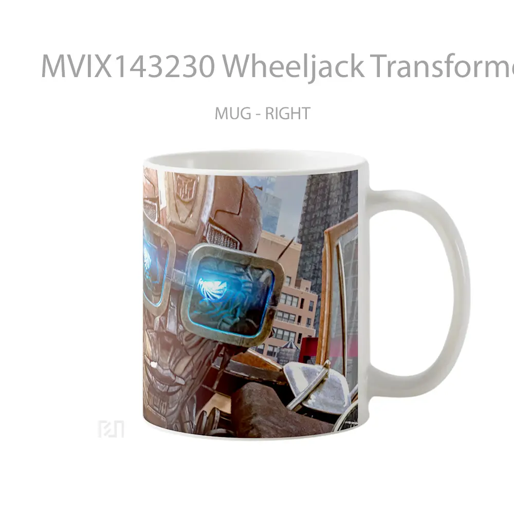 Mug Wheeljack Transformers Rise Of The Beasts Gelas Keramik Unik - All-side / Desain