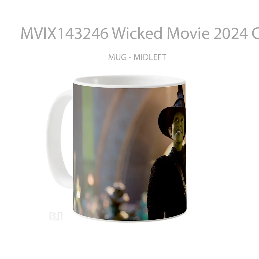 Mug Wicked Movie 2024 Cynthia Erivo Ariana Grande Gelas Keramik Unik - All-side / Desain