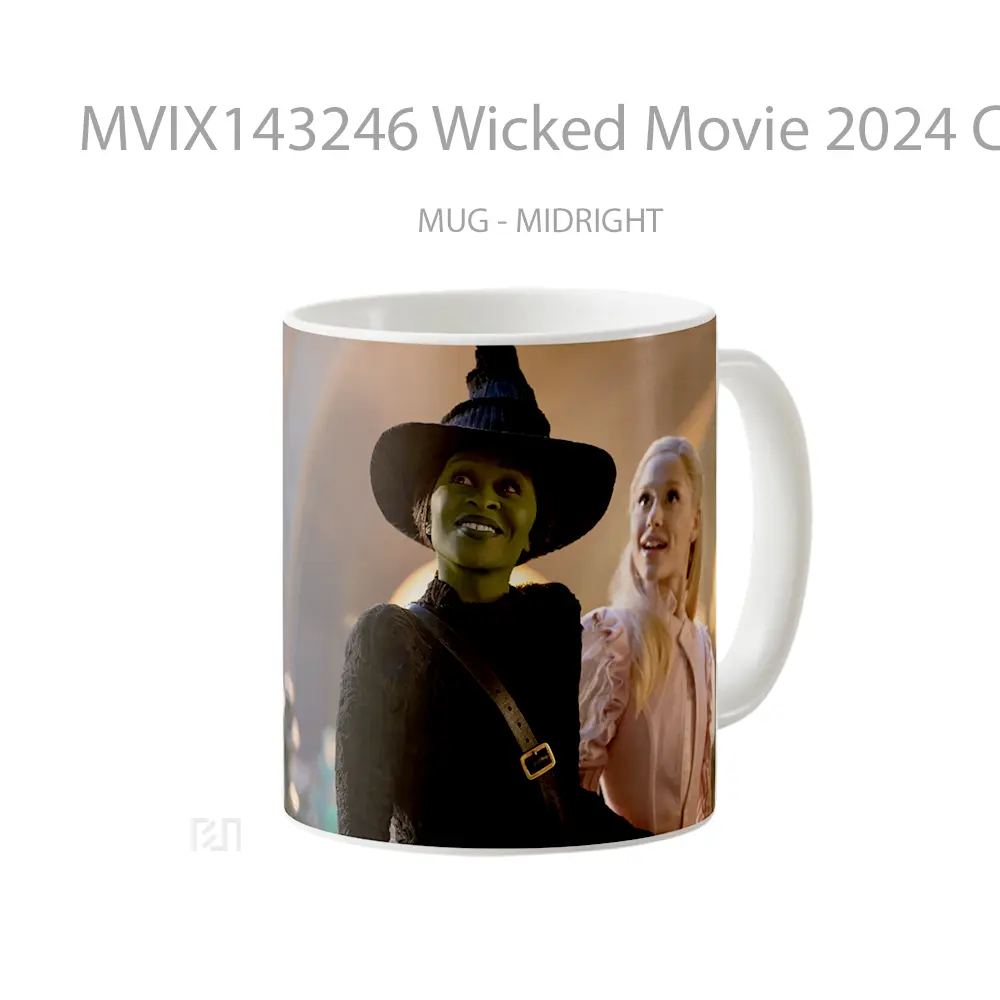 Mug Wicked Movie 2024 Cynthia Erivo Ariana Grande Gelas Keramik Unik - All-side / Desain