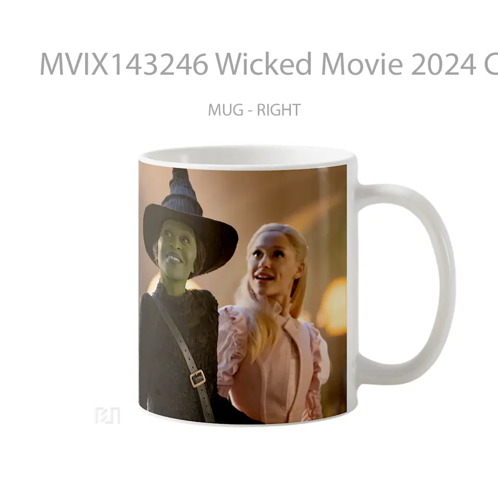 Mug Wicked Movie 2024 Cynthia Erivo Ariana Grande Gelas Keramik Unik - All-side / Desain